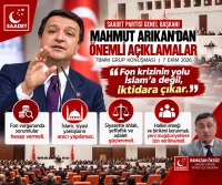 SAADET PARTİSİ PAYAS İLÇE BAŞKANI RAMAZAN ÖKSÜZ: “GENEL BAŞKANIMIZIN MESAJLARINI ÖNEMSİYORUZ”
