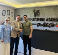 Saadet Partisi Heyetinden Diş Hekimi Erk Bahadır Amaç’a Hayırlı Olsun Ziyareti